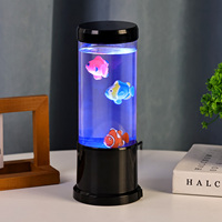 Lampe de table LED à changement de couleur RGB avec abat-jour en plastique noir en forme de dôme, design moderne, commande tactile, DC