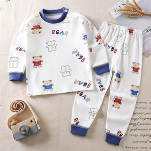 Set di Abbigliamento e Pigiami per Bambini e Bambine per Estate e Primavera, Inclusi Pigiami in Puro Cotone - Product Image 3