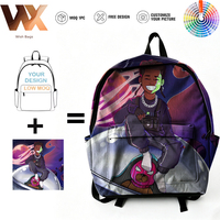 Sac à dos personnalisé, design tendance, sac à dos imperméable, sac de voyage, sac d'école, sac à dos de haute qualité en polyester 300D