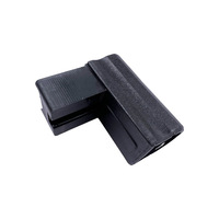 Joint d'angle en plastique personnalisé pour fenêtre en aluminium, moulage par injection recyclable ABS PP