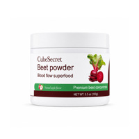 CubeSecret Poudre de Betterave Saveur Pomme Naturelle Sans OGM Superaliment Antioxydant Énergie Immunité Complément Alimentaire Quotidien