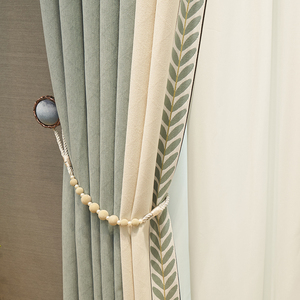 XinLan Wholesale Blackout <strong>Curtain</strong> Custom Top Grommet Blue <strong>Curtain</strong> for the Living Room Luxury - Product Image 6