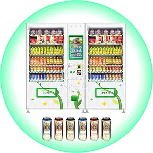 2024 Coffee Milk Tea Robot Make Smart Vending Machine With Ice Or No Ice Intelligent Store Bubble Tea Vending Machine