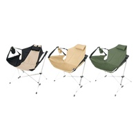 Nouvelle chaise pliante portable de camping, de pêche, de randonnée, de pique-nique et de jardin, en aluminium multicolore, durable, légère et inclinable