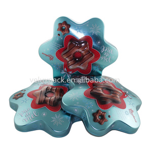 Tùy Chỉnh In Ấn Nhà Máy Cấp Thực Phẩm Rỗng <span class=keywords><strong>Tin</strong></span> Có Thể Sô Cô La Kẹo Kim Loại Gói Lễ Hội Hình Dạng Ngôi Sao <span class=keywords><strong>Tin</strong></span> Hộp <span class=keywords><strong>Tin</strong></span> Trường Hợp - Product Image 5
