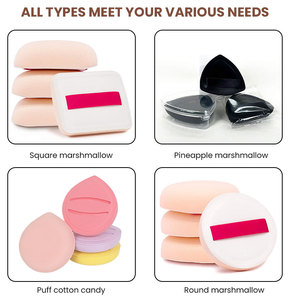 Beauty Planet Spugnetta Quadrata per Fondotinta Cushion con Scatola, Strumenti e Accessori per la Bellezza - Product Image 6