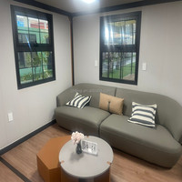 Tiny House 20ft Prefab Extensible Container Houses Plegable Expansión Container Homes