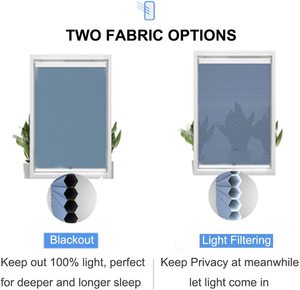 ม่านบังตารวงผึ้งไร้สายแบบติดในตัวม่านรังผึ้งป้องกันรังสียูวีทั้งกลางวันและกลางคืน - Product Image 5