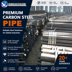 Tubería de Acero al Carbono ASTM A53, API 5L Gr.B, A53 Gr.B, Recocida, 60.3mm 3mm Sch160, Estirada en Frío, con Excelente Soldabilidad - Product Image 1