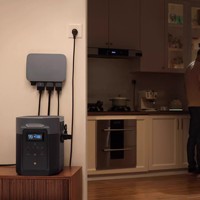 Microinversor PowerStream, Unidad Portátil de Conversión de Energía para Acampar al Aire Libre, Energía de Respaldo para el Hogar