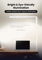 Lampe de table LED Billionaire Lighting BR-FS0046, construction en aluminium, design minimaliste, utilisation au bureau, température de couleur multiple