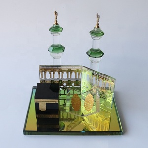 Regalos de cristal musulmán islámico, minarete de La <span class=keywords><strong>Meca</strong></span>, La <span class=keywords><strong>Meca</strong></span>, con el Corán la Kaaba, regalos de Eid de Ramadán - Product Image 5