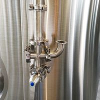 Cuve à bière brillante de 300 L en acier inoxydable 304 avec système de carbonatation et de conditionnement pour brasserie artisanale