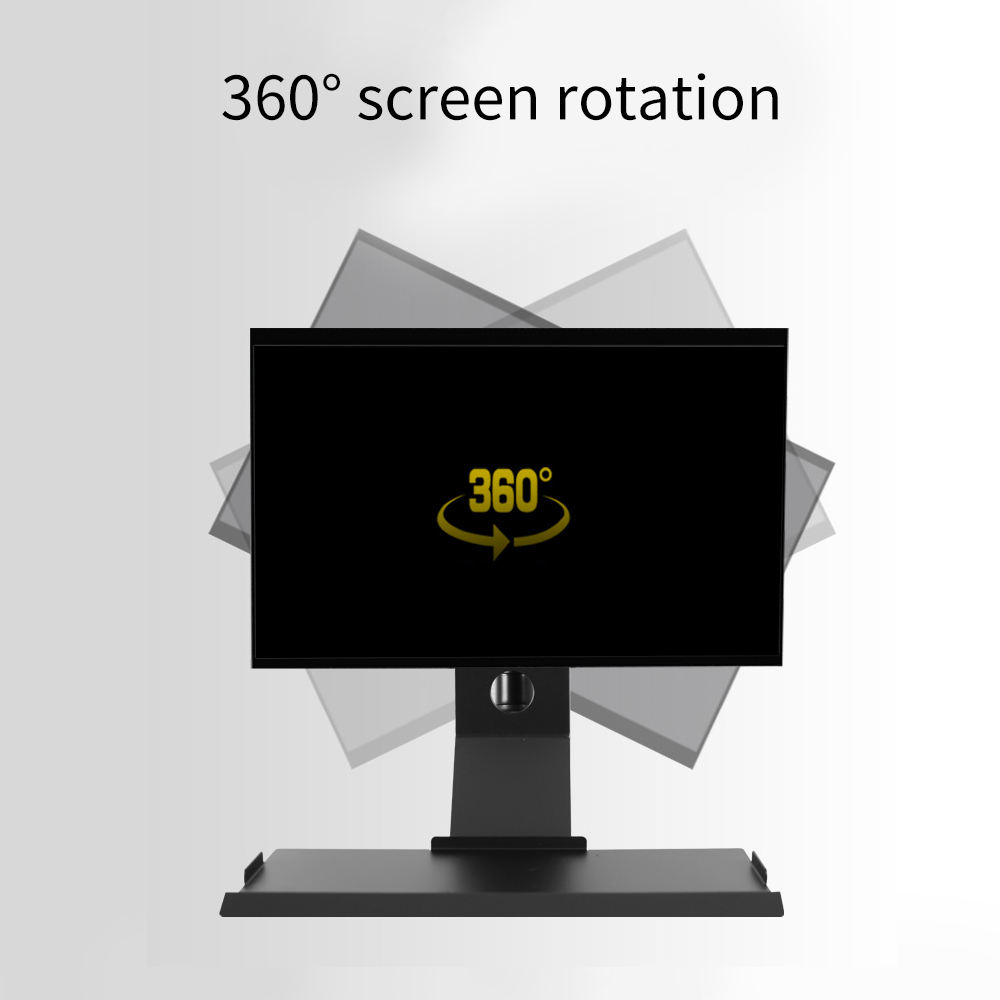 ORANGLES FE199KBL-2 Industrial Monitor Bracket | 360° Rotatable Arm for 15"-32" Screens | 10Kg Capacity | Customizable Design – orangles Kuwait - detailed closeup view - illustrating benefits - Image 3 of 6 | created for all | Shop FE199KBL-2 Industrial Monitor Bracket | 360° Rotatable Arm for 15"-32" Screens | 10Kg Capacity | Customizable Design – orangles Kuwait North Carolina | Free Shipping ORANGLES