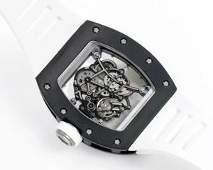 นาฬิกาข้อมืออัตโนมัติสุดหรู ดีไซน์ล้ำสมัย รุ่นใหม่ ขายดีประจำปี 2026 ตัวเรือนเซรามิก หน้าปัดโปร่งใส ระบบกลไกแบบ Tourbillon - Product Image 2