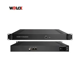 Tv IP Digital ke PAL NTSC RF modulator 32 channel 32in 1/64in1 IP ke Analog Modulator