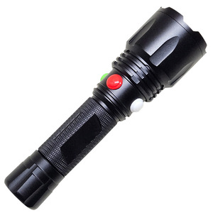 Lumen Flashlight 4 Color Signal Light With Magnet Railway Signal Lamp Rechargeable Led Torch For Emergency Rescue - Product Image 5