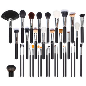 Venta al por mayor de fábrica, alta calidad, Vegano, sintético, ancho, gran ángulo, polvo suelto, brocha Kabuki, Etiqueta Privada, juego de brochas de maquillaje facial - Product Image 6