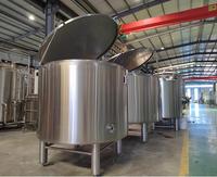 Fermenteur à kombucha professionnel de 2500 L, en acier inoxydable 304, à commande PLC, cuve sous pression certifiée ISO, pour usage domestique, haute efficacité