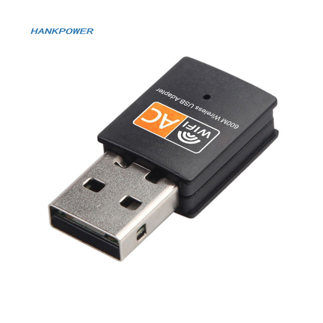 AC 600M RTL8811CU Chipset Dual Band USB WiFi Dongle Wireless USB Adapter for PC Desktop Laptop Windows10/8/7/XP