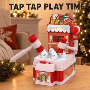 Juego <span class=keywords><strong>de</strong></span> Martillo Navideño, Juguete <span class=keywords><strong>de</strong></span> Golpear al Muñeco <span class=keywords><strong>de</strong></span> Nieve con Martillos Suaves y Pantalla <span class=keywords><strong>de</strong></span> Puntuación para Niños, Regalo para Fiestas, OEM - Product Image 2