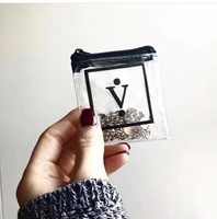 Pochette de classement A5/A4 en PVC transparent avec logo personnalisé, imperméable, en maille, avec fermeture éclair, tailles personnalisées pour le bureau et la papeterie scolaire