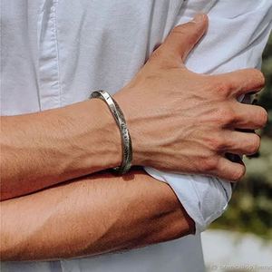 Vintage Viking Bracelet Infinity Durable Simple Power Cuff Fashion Black <b>Men</b> <b>Bangle</b> Bracelet Trendy Set <b>Bangles</b> - Product Image 3
