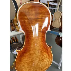 Professionele Europese Aged Sparren En Gevlamd Maple Full Size 4/4 Viool