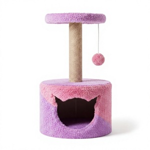 ต้นไม้แมว Universal Amistar Classic Wood Cat Tree 2 ชั้น ดีไซน์รักษ์โลก อบอุ่นสบายสำหรับแมวทุกขนาด บรรจุในกล่อง - Product Image 1
