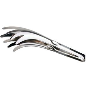 DFT08 -1 Pinzas para Alimentos de Acero Inoxidable Personalizadas con Forma de Palma de Mano para Pollo, Gallina y Gallo, con 4 Dientes, Pinzas para Espaguetis, Catálogo - Product Image 1