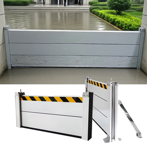 Barrera de control de inundaciones de metal de aluminio portátil y simple y puerta de Control de Inundaciones ventas directas de fábrica - Product Image 1