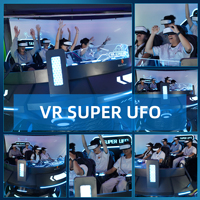 Le jeu du cinéma VR de simulateur de la puissance VR de film usine l'UFO de 9D VR
