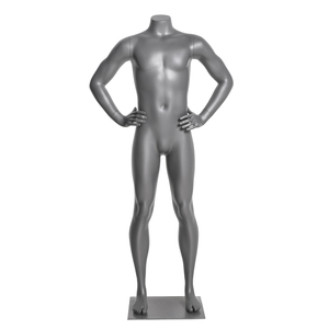 Maniquí Masculino HEF-25 de Cuerpo Completo, Musculoso y Atlético, para Exhibición de Ropa Deportiva en Gimnasios y Boutiques, Directo de Fábrica - Product Image 5