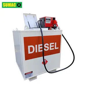 Sumach 1000L Tanque de almacenamiento de aceite de gasolina de carbono portátil