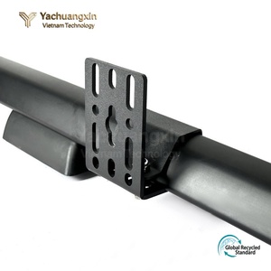 Black Safety <b>Hook</b> Set With Stainless Steel Bolts And Mounting Brackets For General Industry Use - Product Image 6