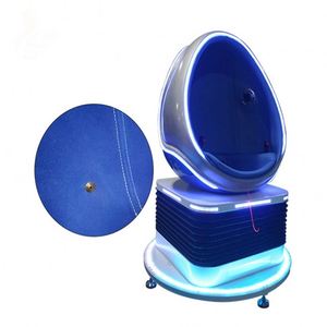 Équipement de cinéma de réalité virtuelle 9D populaire à 1 place, simulateur VR 9D Egg, machine de jeux de cinéma 9D à vendre - Product Image 3