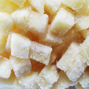IQF congelé pelé vert rouge pomme Cubes crumble tranché en dés bloc <span class=keywords><strong>de</strong></span> morceaux pour smoothies récolte non sucré en vrac prix <span class=keywords><strong>de</strong></span> gros - Product Image 3