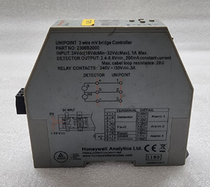 Contrôleur de détection de gaz monocanal Unipoint 2306B2000 d'origine, à succès commercial, avec entrée MV pour capteur catalytique de gaz combustible - Product Image 3