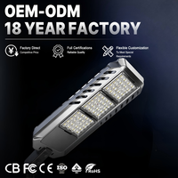 Échantillon gratuit de lampadaire LED extérieur COB à haute luminosité, à commande de lumière, boîtier épais, IP65