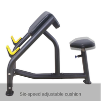Banc de musculation Preacher Curl pour biceps – Équipement de fitness portable en métal réglable et robuste pour la maison et usage commercial