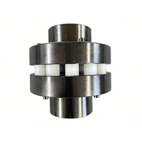 Accouplement à broches en nylon en PA6, accouplement à bride pour moteur, service OEM disponible avec livraison rapide.