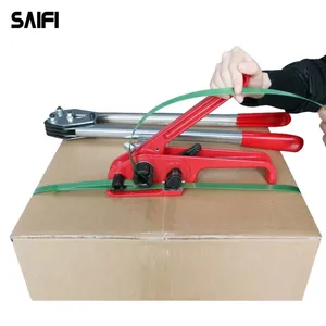 Manual Strap Tool Good Quality Heavy Duty Long Handle Steel Packing Tool Strapping Sealer Manual Strap Tools