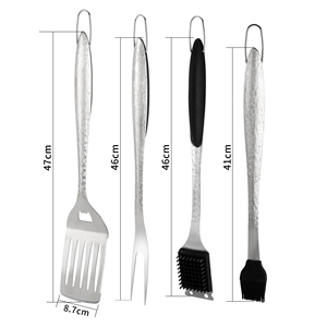 Roestvrijstalen Barbecue Gereedschapsset Voor Buiten-En Huishoudelijk Gebruik - Product Image 1