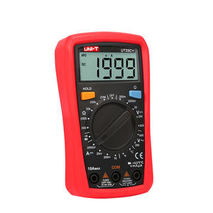 Multimètre de poche UNI-T UT33C+ avec écran LCD, AC 600V, -40~1000 Celsius, 2000 comptes - Product Image 1