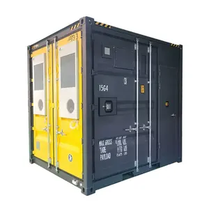 Jjap Aangepaste 10ft Full-Side Deur Opening Containers Zonne-Energie Energie Opslag Batterij Systeem Container