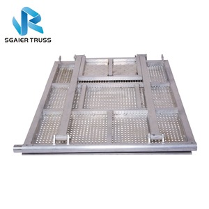 Sgaier Frontale In Alluminio della Fase Barriere Festival di Musica Folla Barricate - Product Image 6