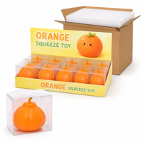 Juguetes Sensoriales Squishy de Halloween: Calabaza Naranja de Arcilla Suave, Personalizados, Lindos, Kawaii, para Aliviar el Estrés