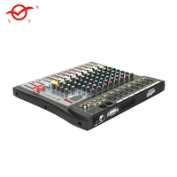 Mélangeur audio professionnel système de sonorisation mélangeur bluetooth usb 4 6 8 12 16 canaux