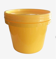 Ember Plastik PP 2L 3L 4L 5L 10L Dengan Tutup, Wadah Lem Kimia, Tempat Cat, Tong Penyimpanan