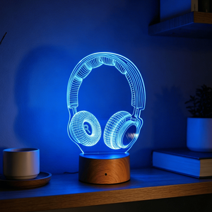 Luz Decorativa LED 3D Inteligente para el Hogar, Moderna, con Control Remoto, Base de ABS, Regalo de Cumpleaños para Amigos - Product Image 3